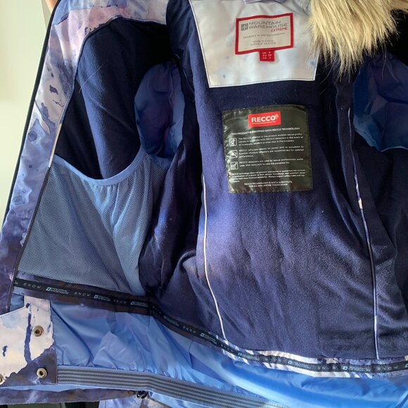 Mountain Print Nordic Extreme Printed Women's Ski Jacket - Picture 15 of 16